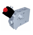 HBS 350 bar (Std. 120bar) three-way regulating valve - G1/2" Galvanized steel