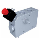 HBS 350 bar (Std. 200bar) three-way regulating valve - G1" Galvanized steel