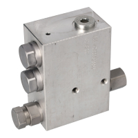 Counter-pressure block 3/4" 140 lt/min MOD09