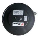 Hydraulic hose reel with 3/8" hoses