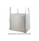 Worek BIG BAG 1000kg. 100x100x100. 4 uchwyty+ 2 doszyte do dna. góra otwarta/ dół zamknięty
