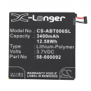 Amazon 26S1006 / 58-000092 3400 mAh Li-Polymer 3,7 V (Cameron Sino)