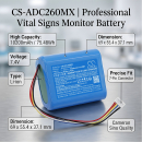 Batería de repuesto para monitor SunTech CT40 / 9005BAT 10200 mAh Li-ion 7.4 V (Cameron Sino)