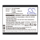 Аккумулятор AgfaPhoto Realishot WP8000 / BP-5M 500 мАч Li-Polymer 3,7 В (Cameron Sino)