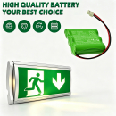 Batería de repuesto para Beghelli NB19239 / 197103N-R3 1500 mAh Ni-MH 3.6 V (Cameron Sino)