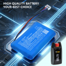 Bateria zamienna do Tyro Indus 1S Wireless E-stop / U80526-1 1800 mAh Li-ion 3.7 V (Cameron Sino)