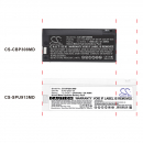 Ersatzakku für Colin Medical PRESSMATE NXT / BP-88 1800 mAh Ni-MH 12 V (Cameron Sino)