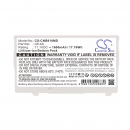 Ersatzakku für Canon CXDI-710C Wireless / LB-4A 1600mAh Li-Ion 11,1V (Cameron Sino)
