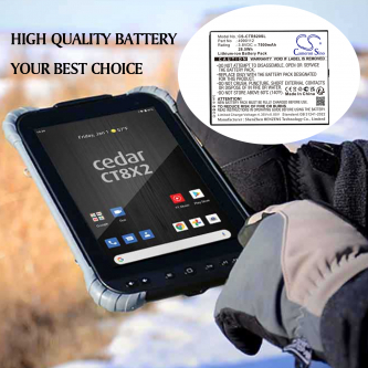 Cedar CT8X2 / 4990112 7500 mAh, polímero de litio, 3,8 V (Cameron Sino)