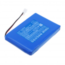 Batería de repuesto para Deviser DS2500C / AHB4570105, 10000 mAh, polímero de litio, 7,4 V (Cameron Sino)