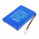 Batería de repuesto para Deviser DS2500C / AHB4570105, 10000 mAh, polímero de litio, 7,4 V (Cameron Sino)