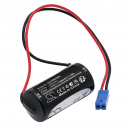 Replacement battery for FDK CR2/3 8.L (With BERG-2P connector) 1700 mAh Li-MnO2 3 V (Cameron Sino)