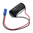 Replacement battery for FDK CR2/3 8.L (With BERG-2P connector) 1700 mAh Li-MnO2 3 V (Cameron Sino)