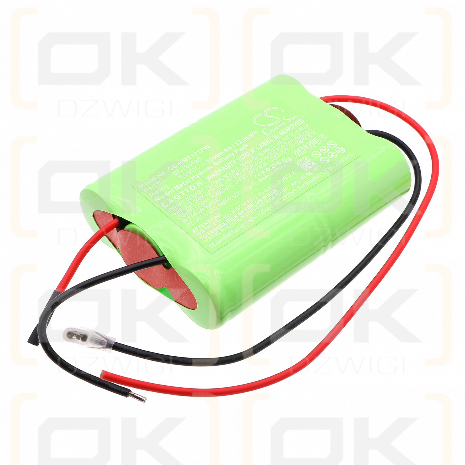 Homelite cordless Shear UT44176 / SC1800x6 1800mAh Ni-MH 7.2V (Cameron Sino)