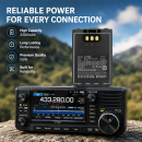 Batería de repuesto para Icom IP-503H / BP-307, 3300 mAh, iones de litio, 7,4 V (Cameron Sino)