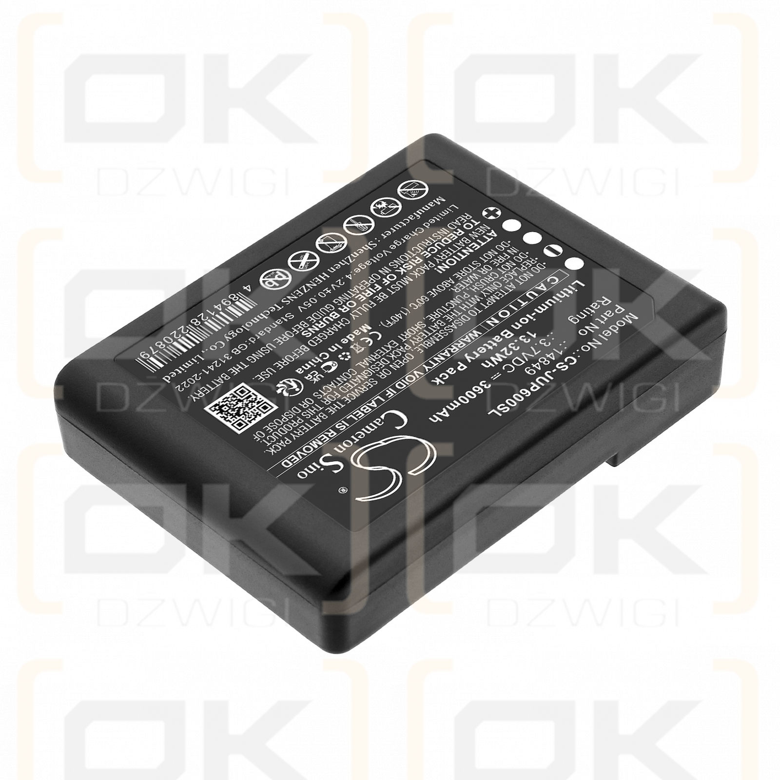 Juniper TK6000 Field PC / 14849 3600mAh Li-ion 3.7V (Cameron Sino)