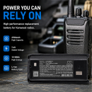 Batería de repuesto para Kenwood TK-D340 / KNB-69L, 2700 mAh, iones de litio, 7,4 V (Cameron Sino)