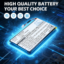 IEIMobile MODAT-200 / 1ICP4/54/85 1800 mAh Li-Polymer 3.7 V (Cameron Sino)