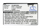 Replacement Battery for Motorola Maxx v6 / BZ60 750 mAh Li-ion 3.7 V (Cameron Sino)