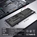 Сменный аккумулятор для Mechrevo Code 10 / SSBS81 6050 мАч литий-полимерный 11,55 В (Cameron Sino)