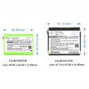 Motorola Talk About T470 / 4002A 700 мАч Ni-MH 3,6 В (Cameron Sino)