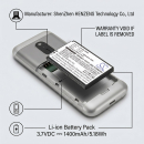 Ersatzakku für Nokia 230 2024 / BL-L5N 1400 mAh Li-Ion 3,7 V (Cameron Sino)