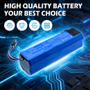 Replacement Battery for NARWAL J4 / BP4S2PPM5B 6800 mAh Li-ion 14.4 V (Cameron Sino)