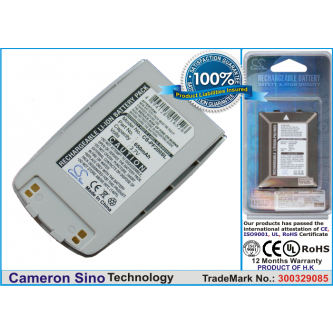 Сменный аккумулятор для Pantech GF200 650 мАч Li-ion 3,7 В (Cameron Sino)