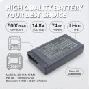 Batería de repuesto para monitor Phillips Intrepid RX / 989803202601, 5000 mAh, iones de litio, 14,8 V (Cameron Sino)