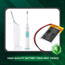 Сменный аккумулятор для ирригатора Philips Sonicare AirFloss / AHB302540 300 мАч Li-Polymer 3,7 В (Cameron Sino)