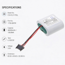 Replacement Battery for Allen Bradley 1756-BATM / 1756-BATM 38000 mAh Li-SOCl2 3.6 V (Cameron Sino)