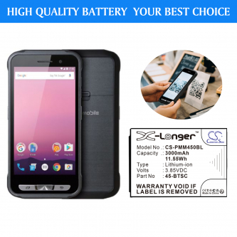 Point Mobile PM45/45-BTSC 3000 mAh Li-Ionen 3,85 V (Cameron Sino)