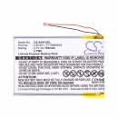 Sony NWZ-S638FRED / 1-756-763-11 750 mAh Li-Polymer 3,7 V (Cameron Sino)