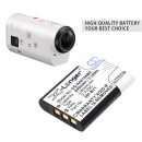 Sony 3.7VDC 640mAh battery; Li-ion - replacement for NP-BY1 (Cameron Sino)