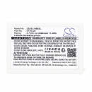 Sharp Zaurus SL-C3100 / EA-BL08 2000 мАч литий-ионный 3,7 В (Cameron Sino)