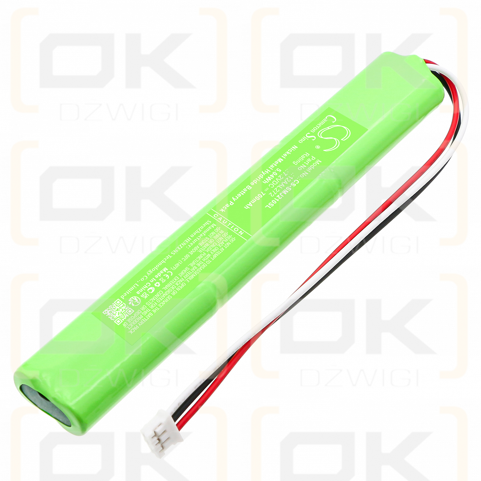 Mitutoyo Surftest SJ-210 / 12AAL272 700mAh Ni-MH 7.2V (Cameron Sino)