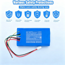 Ersatzakku für AirSep FreeSthle 5 Oxyegn / AS077 5200 mAh LiFePO4 14,4 V (Cameron Sino)