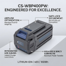 Batería de repuesto para desbrozadora Wild Badger Power 40V / WB40V2.0AHB 4000 mAh Li-ion 40 V (Cameron Sino)