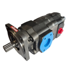 2-section hydraulic gear pump (replacement Parker Denison D51PA0245)