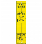 Plate; pictogram - Fassi supports F330B.22; F215A.25