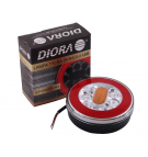 Lampa tylna zespolona okrągła 3-funkcyjna DIO001 LED DIORA