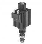Parker NC 3 way proportional solenoid valve
