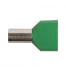 Insulated sleeve end HI 2X16/14 green