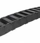 Cable guide series E4.32 (Crossbars on each link, removable along both radii)