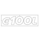 Naklejka Epsilon E100L