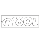Naklejka Epsilon E160L
