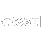 Naklejka Epsilon E165Z