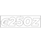 Naklejka Epsilon E250Z