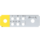 Sticker for Palfinger control panel 250 mm