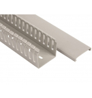 Comb tray 40x40 grey ECS4040 /2m with cover